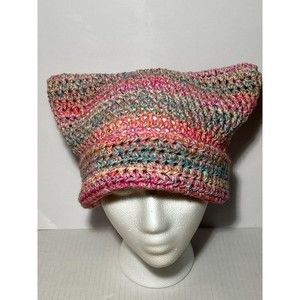 Crochet Cat Hat Handmade